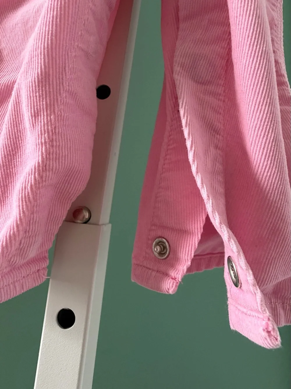 OshKosh B'gosh Light Pink Corduroy Overalls with Front Pocket